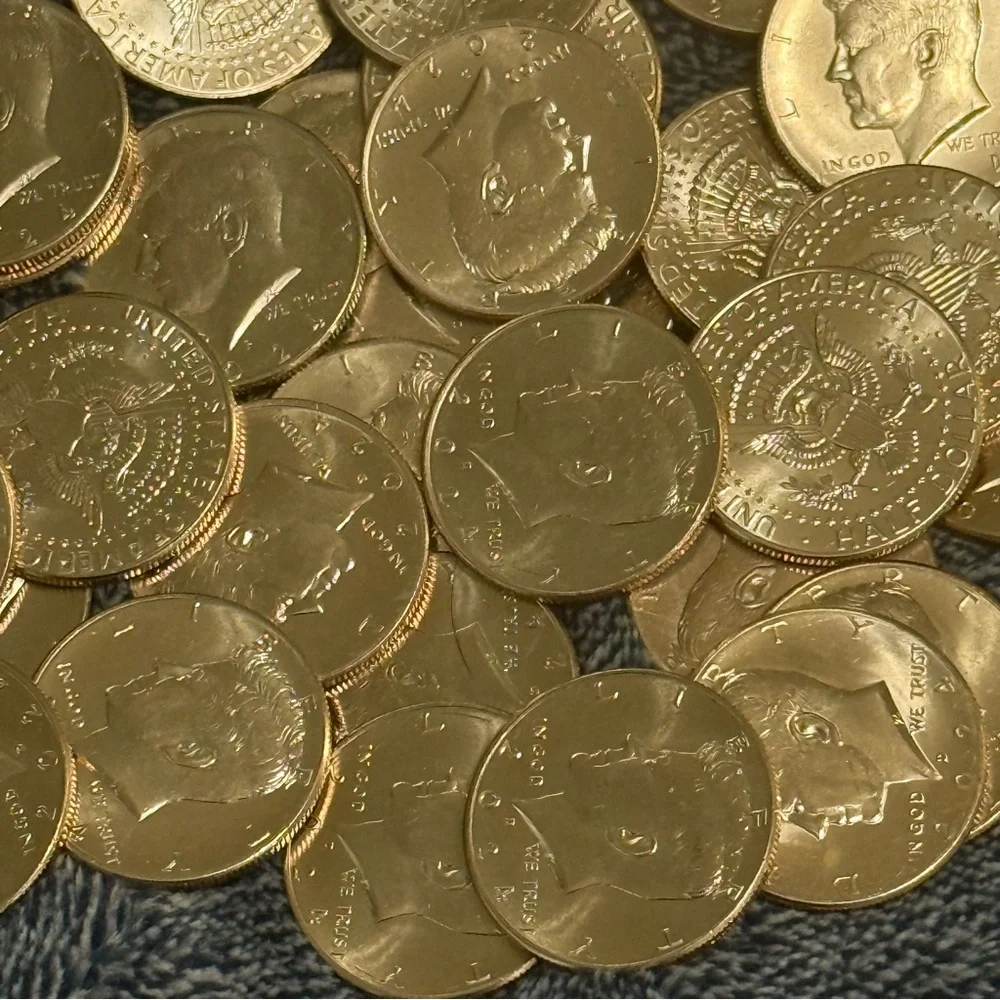 35 UNCIRCULATED 2024 KENNEDY HALF DOLLARS - Picture 2 of 6